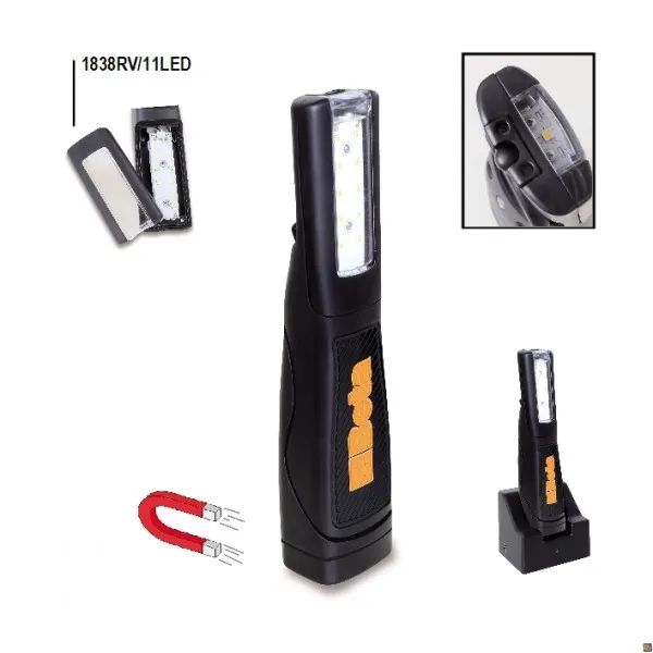 1838/11LED - LAMPADA A LED RICARICABILE BETA UTENSILI 018380111