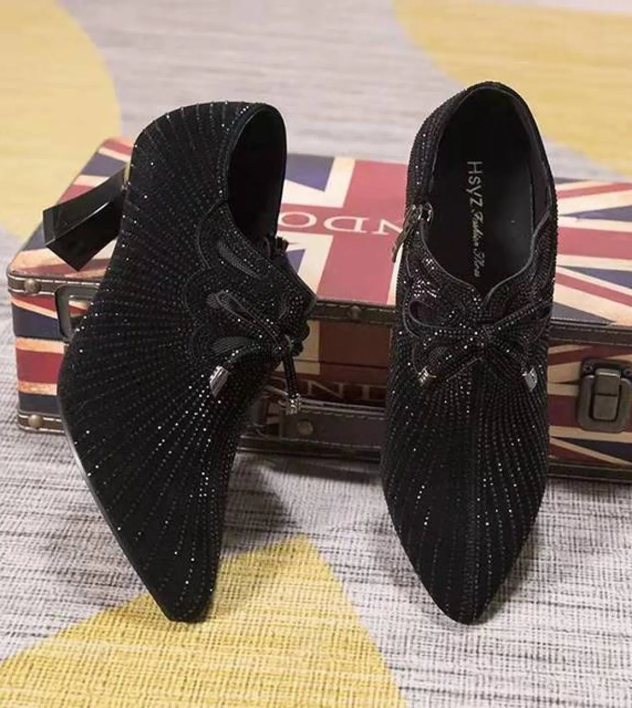 2022 Summer New Microfiber Rhinestone Bow Hollow Ankle Boots Fashion Elegant Women High Heel Sandals  Women Shoes Sandal