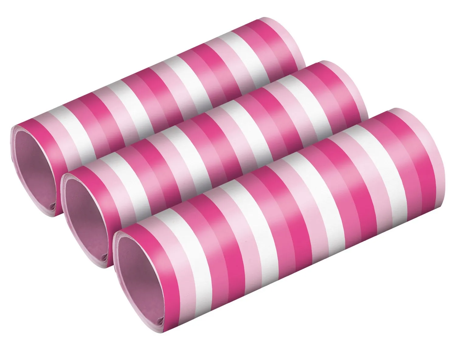 3 stelle filanti rosa lucido 4m