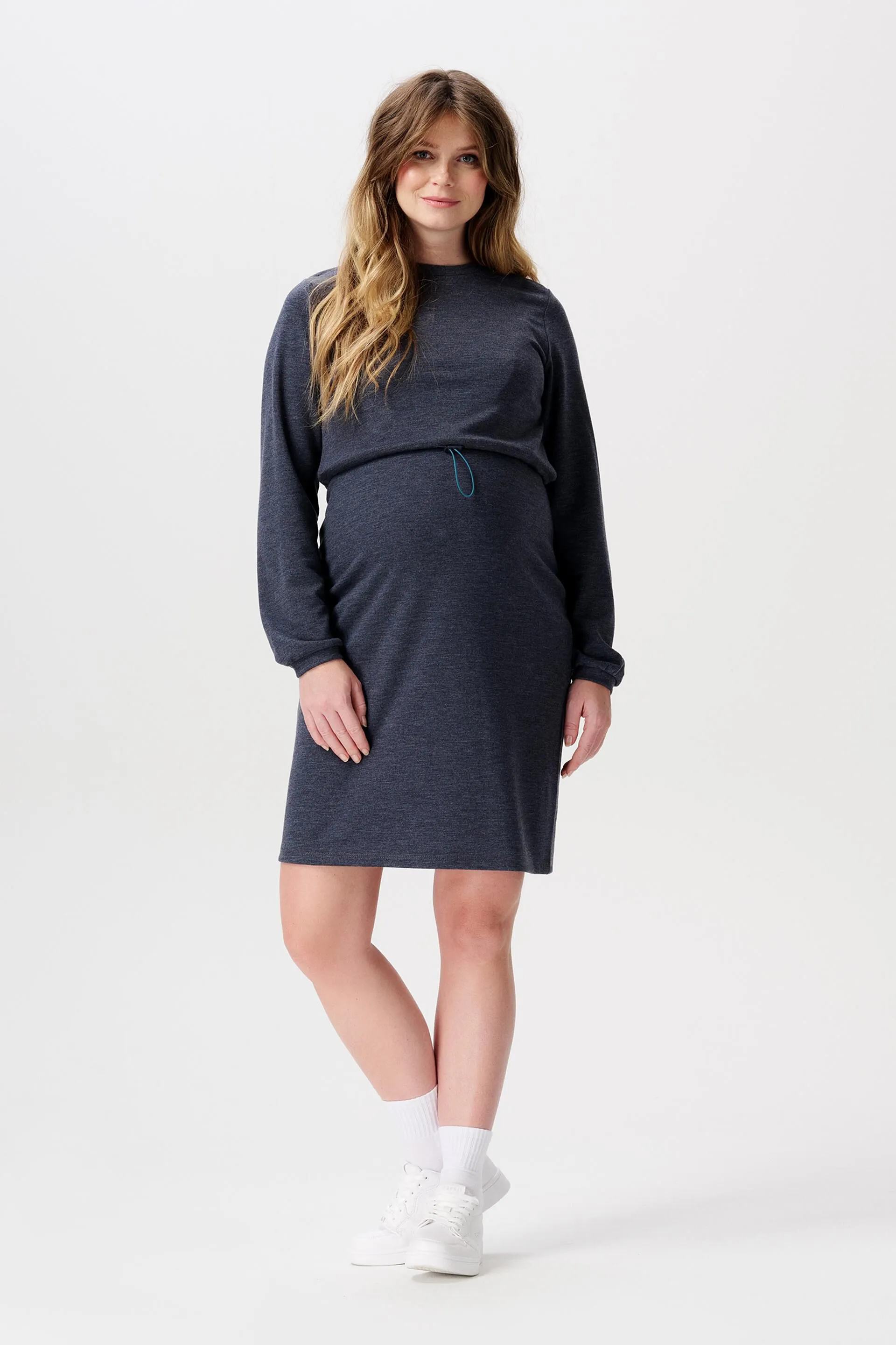 Abito in jersey maternity per l'allattamento