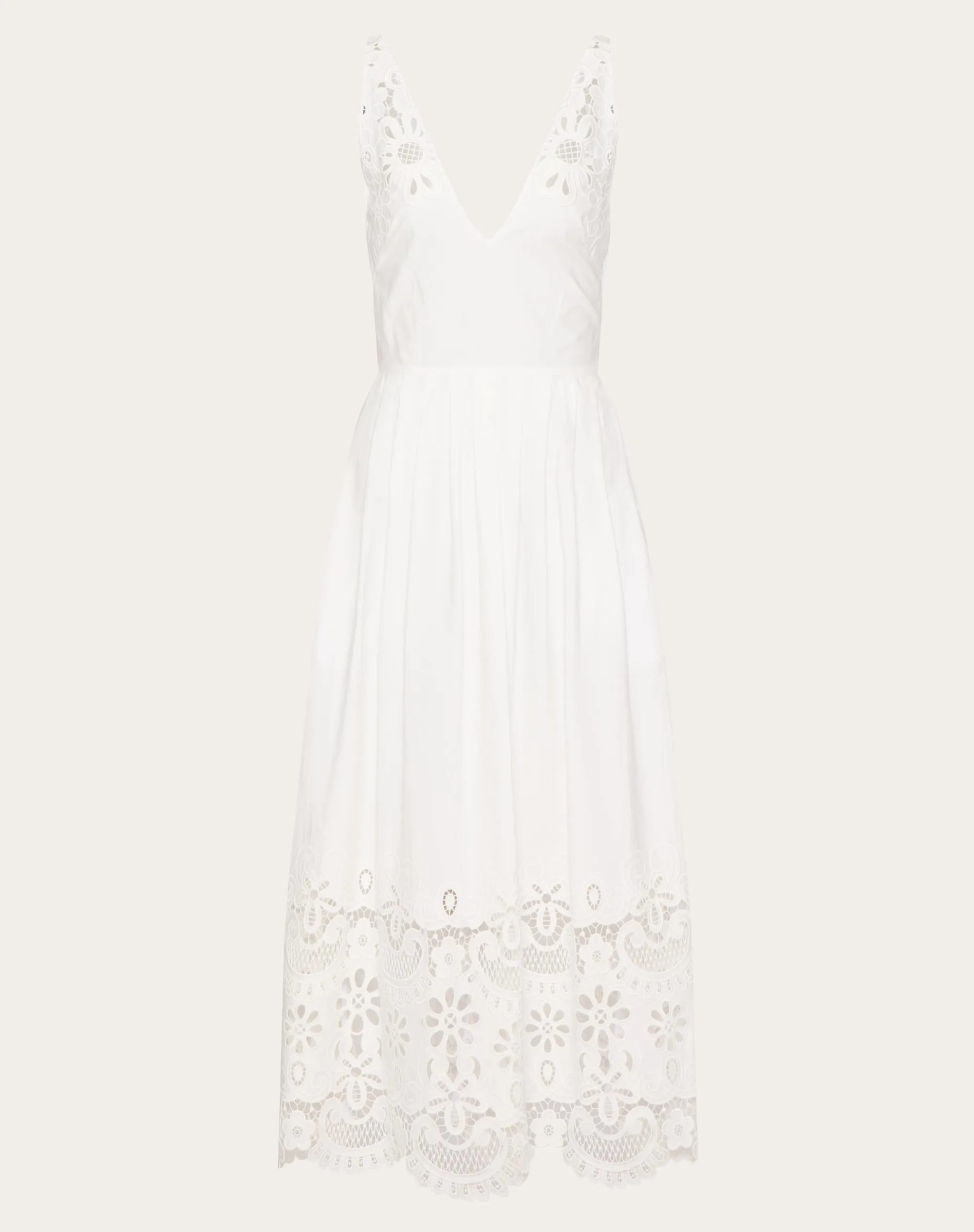 ABITO IN POPELINE VALENTINO BRODERIE