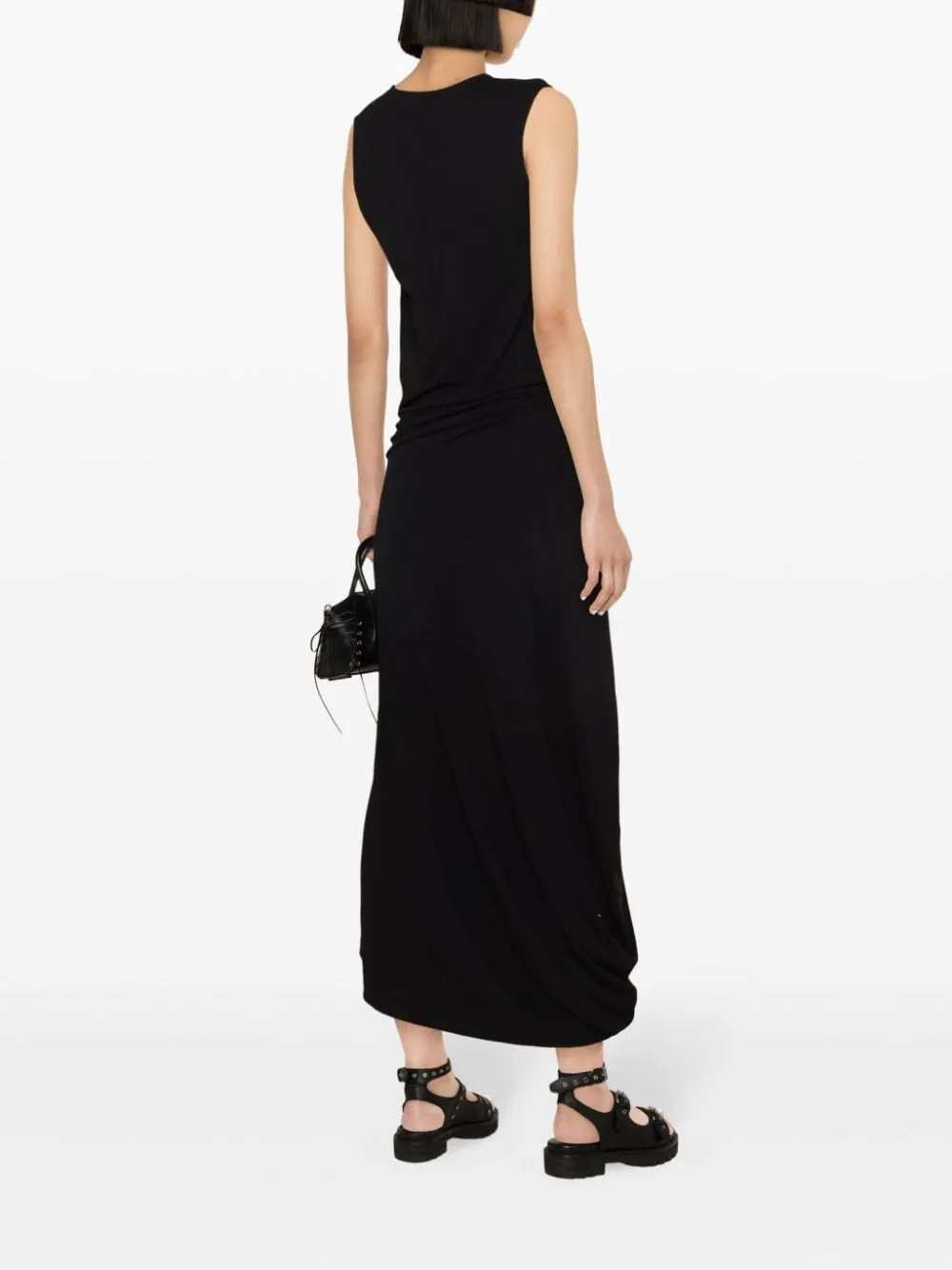 Abito lungo in nero - donna