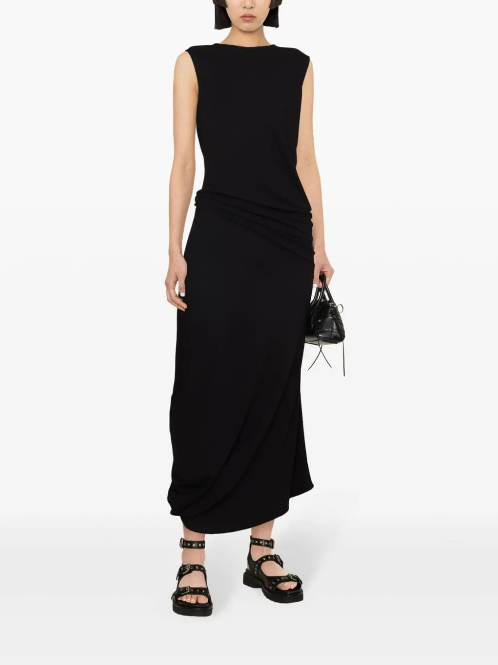 Abito lungo in nero - donna