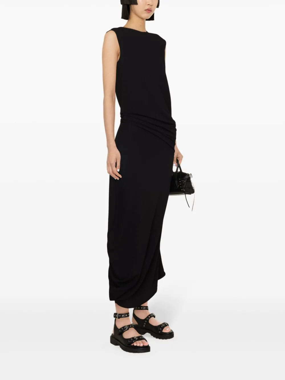 Abito lungo in nero - donna