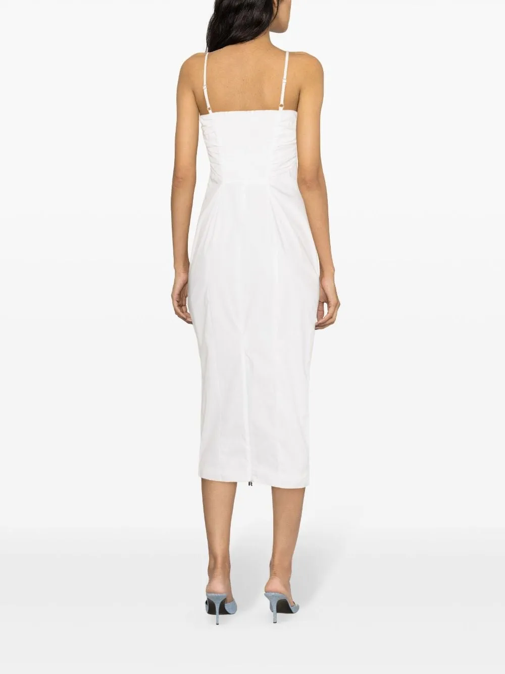 Abito midi in bianco - donna