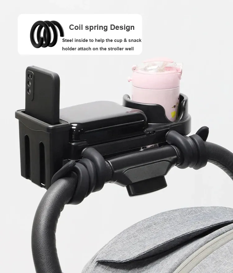 Accessori per passeggini portabicchieri per caffè triciclo universale carrozzina bottiglia d'acqua telefono cellulare e portabev
