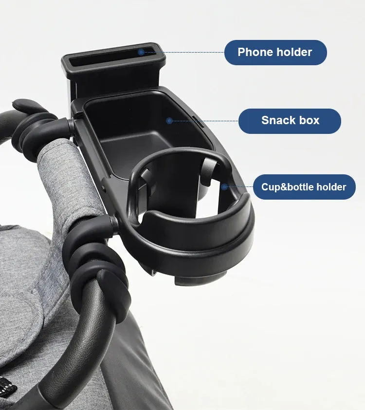 Accessori per passeggini portabicchieri per caffè triciclo universale carrozzina bottiglia d'acqua telefono cellulare e portabev