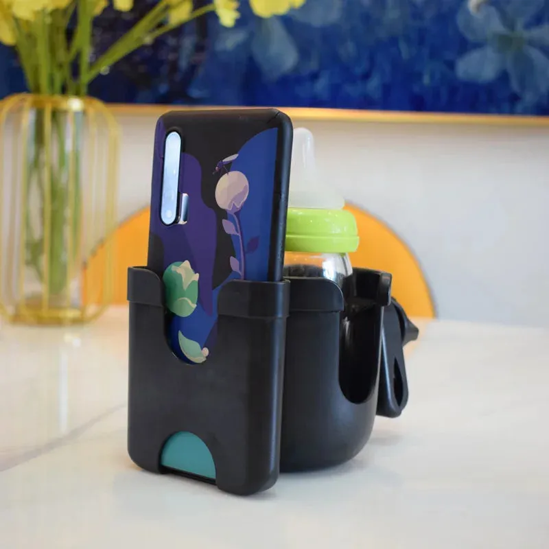 Accessori per passeggini portabicchieri per caffè triciclo universale carrozzina bottiglia d'acqua telefono cellulare e portabev