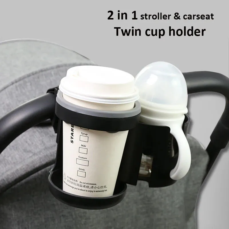 Accessori per passeggini portabicchieri per caffè triciclo universale carrozzina bottiglia d'acqua telefono cellulare e portabev
