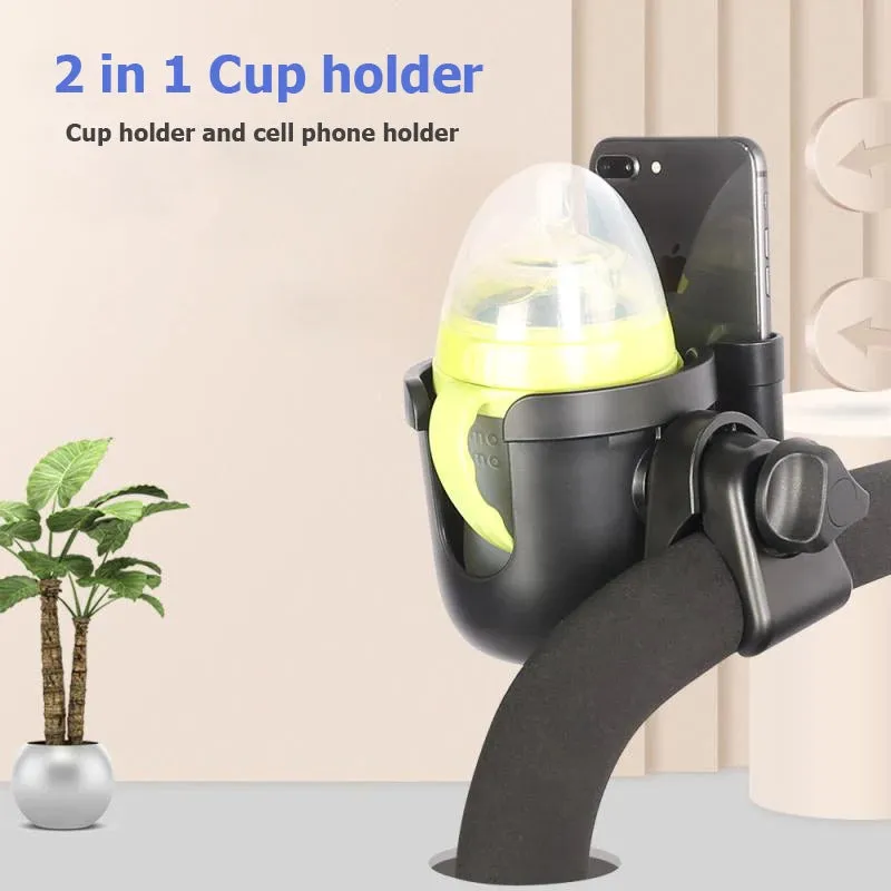 Accessori per passeggini portabicchieri per caffè triciclo universale carrozzina bottiglia d'acqua telefono cellulare e portabev