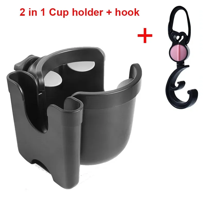 Accessori per passeggini portabicchieri per caffè triciclo universale carrozzina bottiglia d'acqua telefono cellulare e portabev