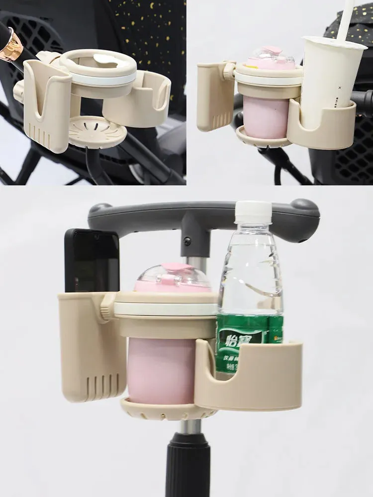 Accessori per passeggini portabicchieri per caffè triciclo universale carrozzina bottiglia d'acqua telefono cellulare e portabev