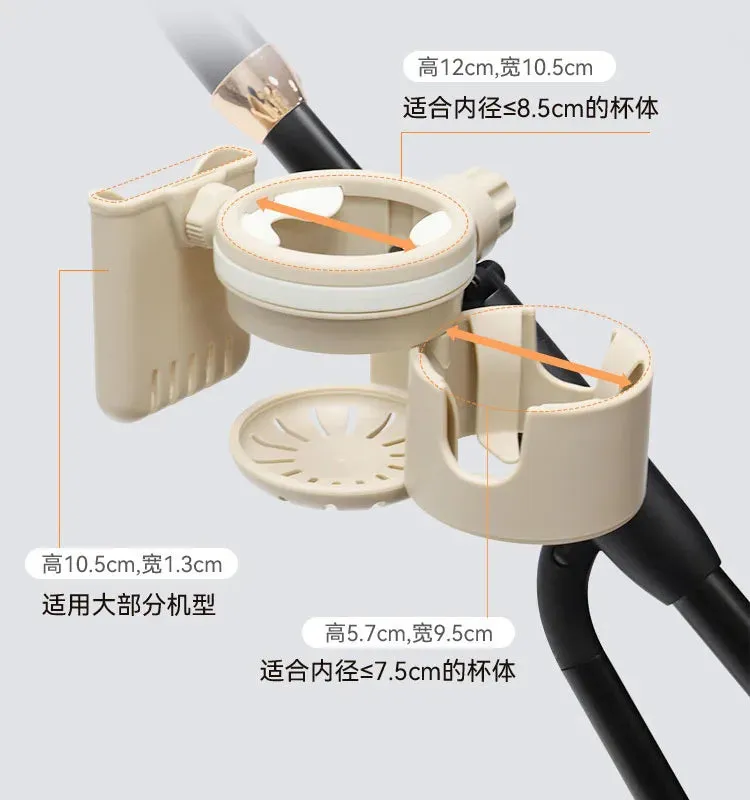 Accessori per passeggini portabicchieri per caffè triciclo universale carrozzina bottiglia d'acqua telefono cellulare e portabev