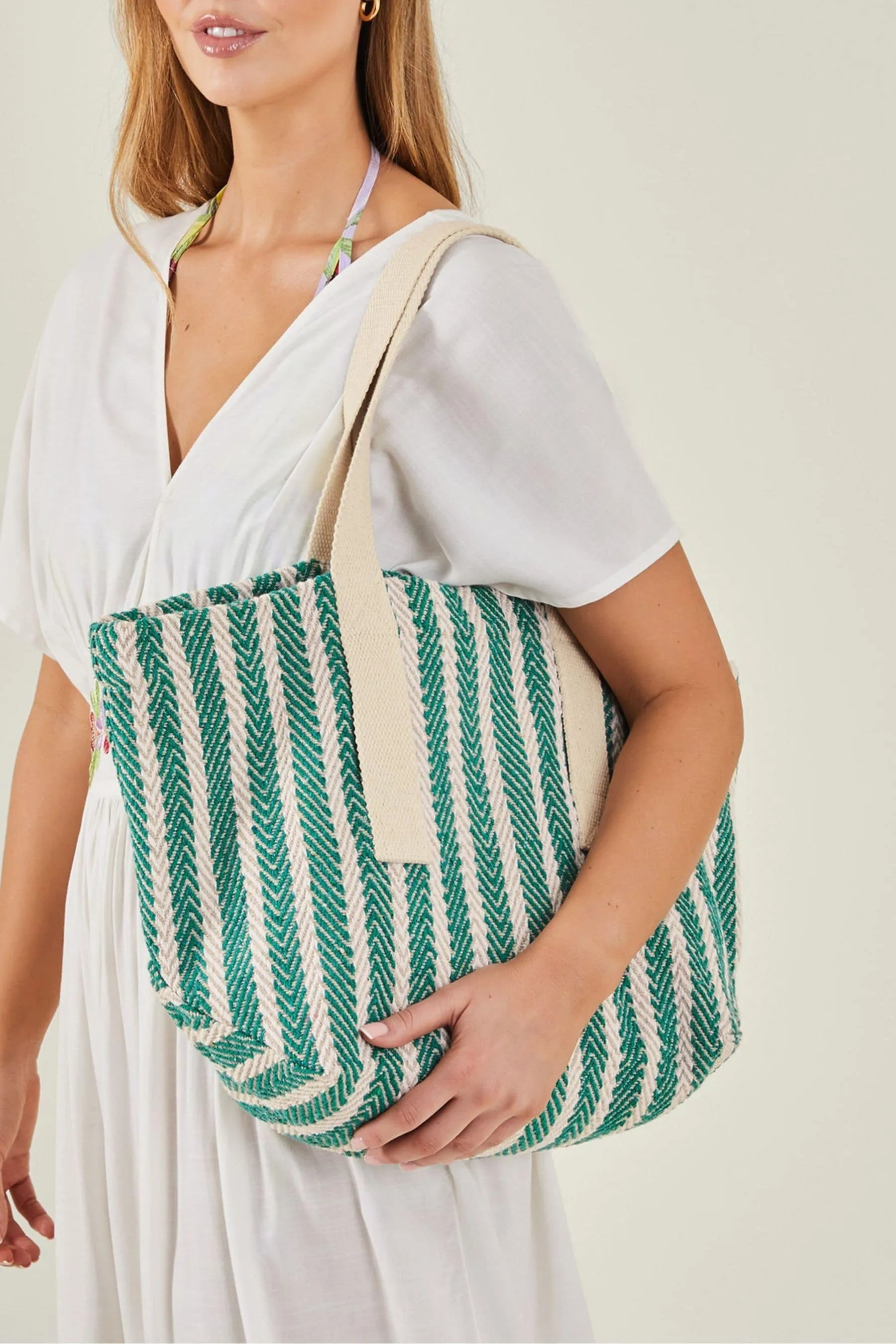 Accessorize A righe - Borsa sulle spalle