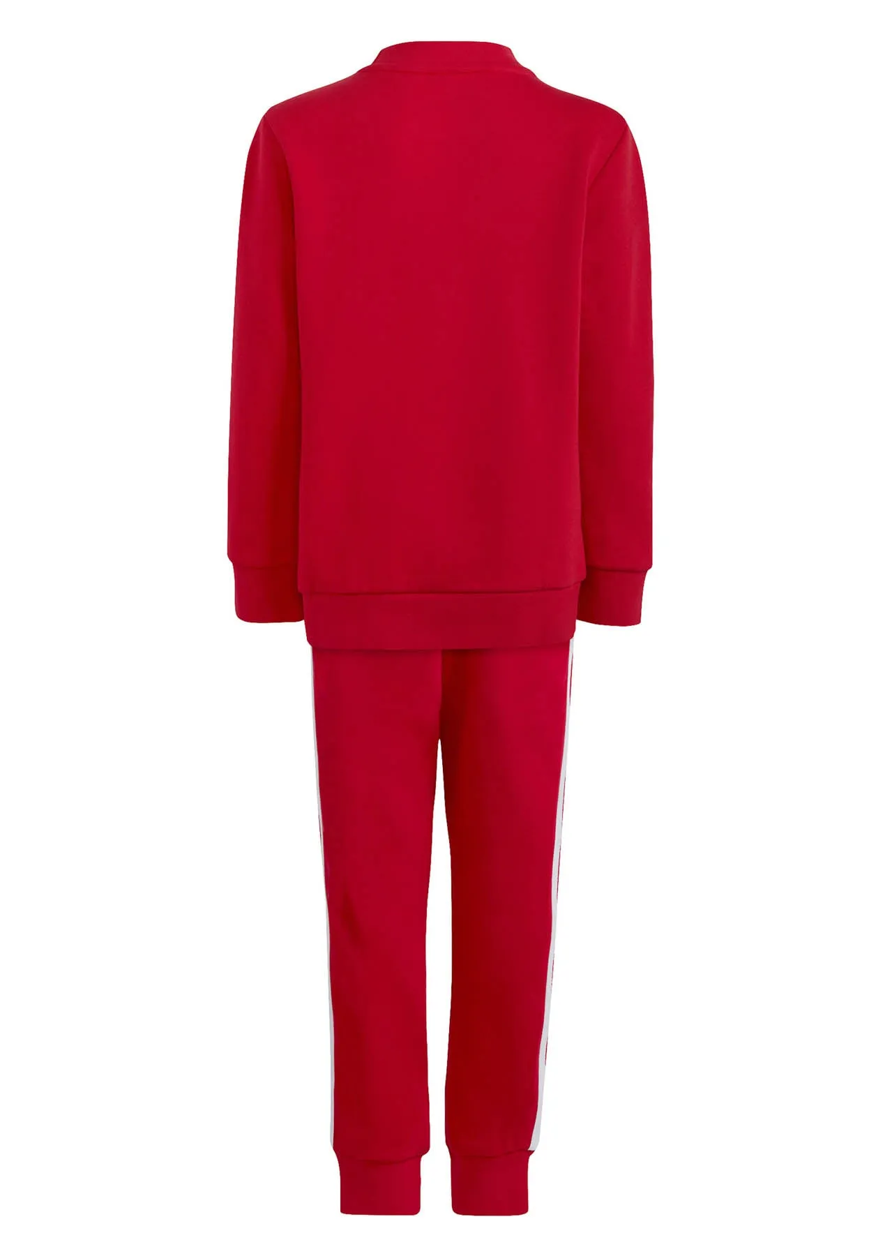 Adidas tuta rossa bambino in cotone