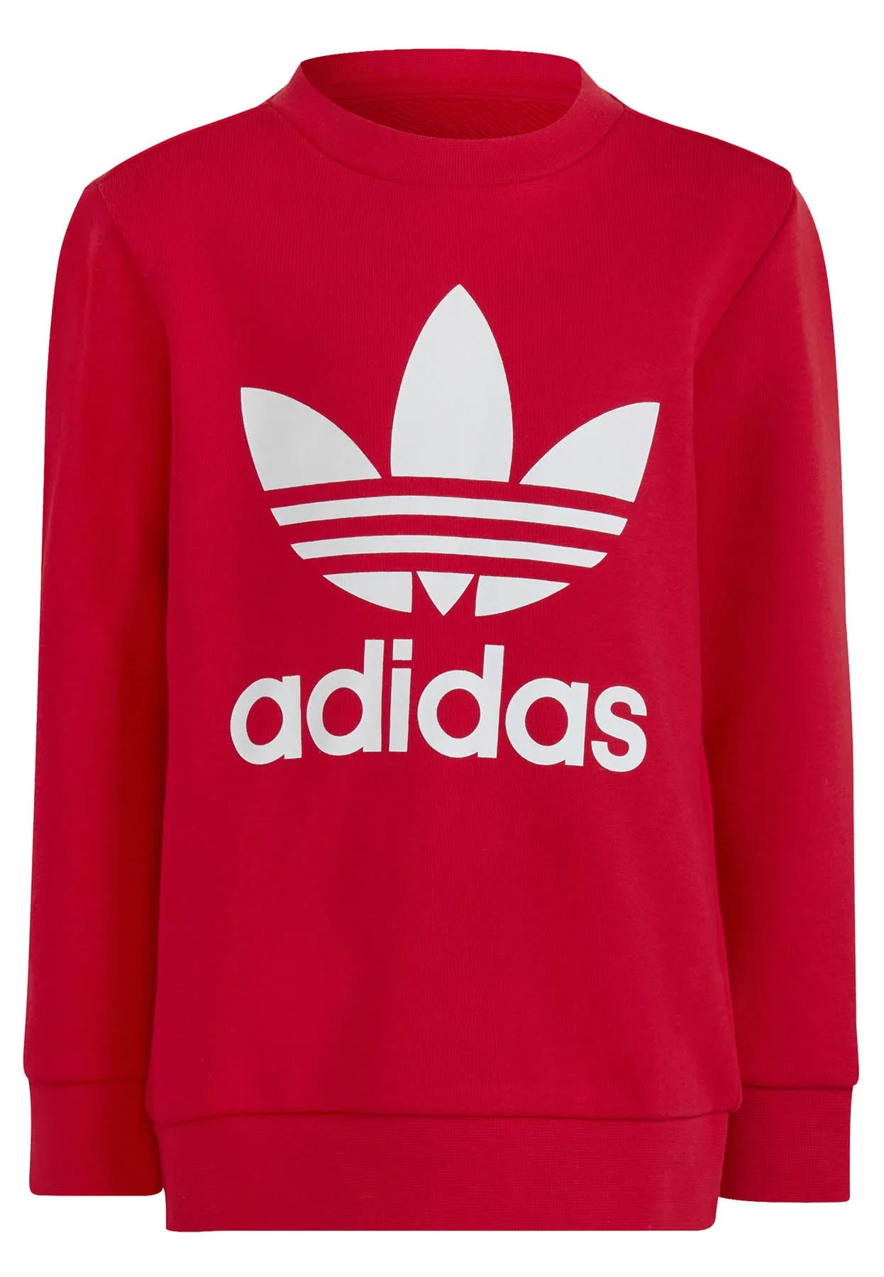 Adidas tuta rossa bambino in cotone