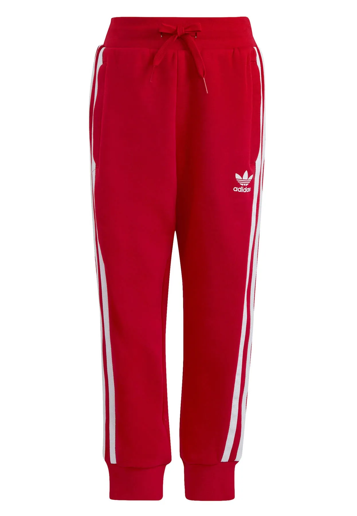 Adidas tuta rossa bambino in cotone