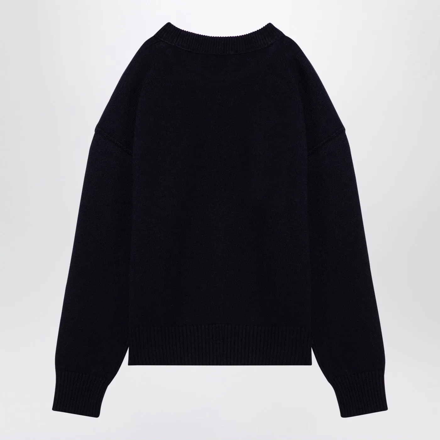 Ami paris night blu blue ami de coeur lana jumper