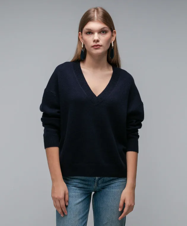 Anine Bing Maglione in cashmere blu A093280420
