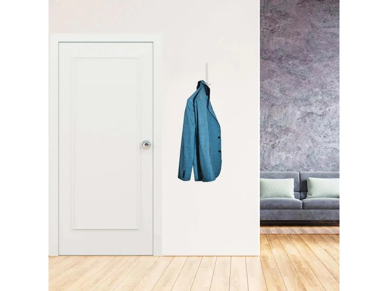 Appendiabiti in plastica 170x70 mm bianco