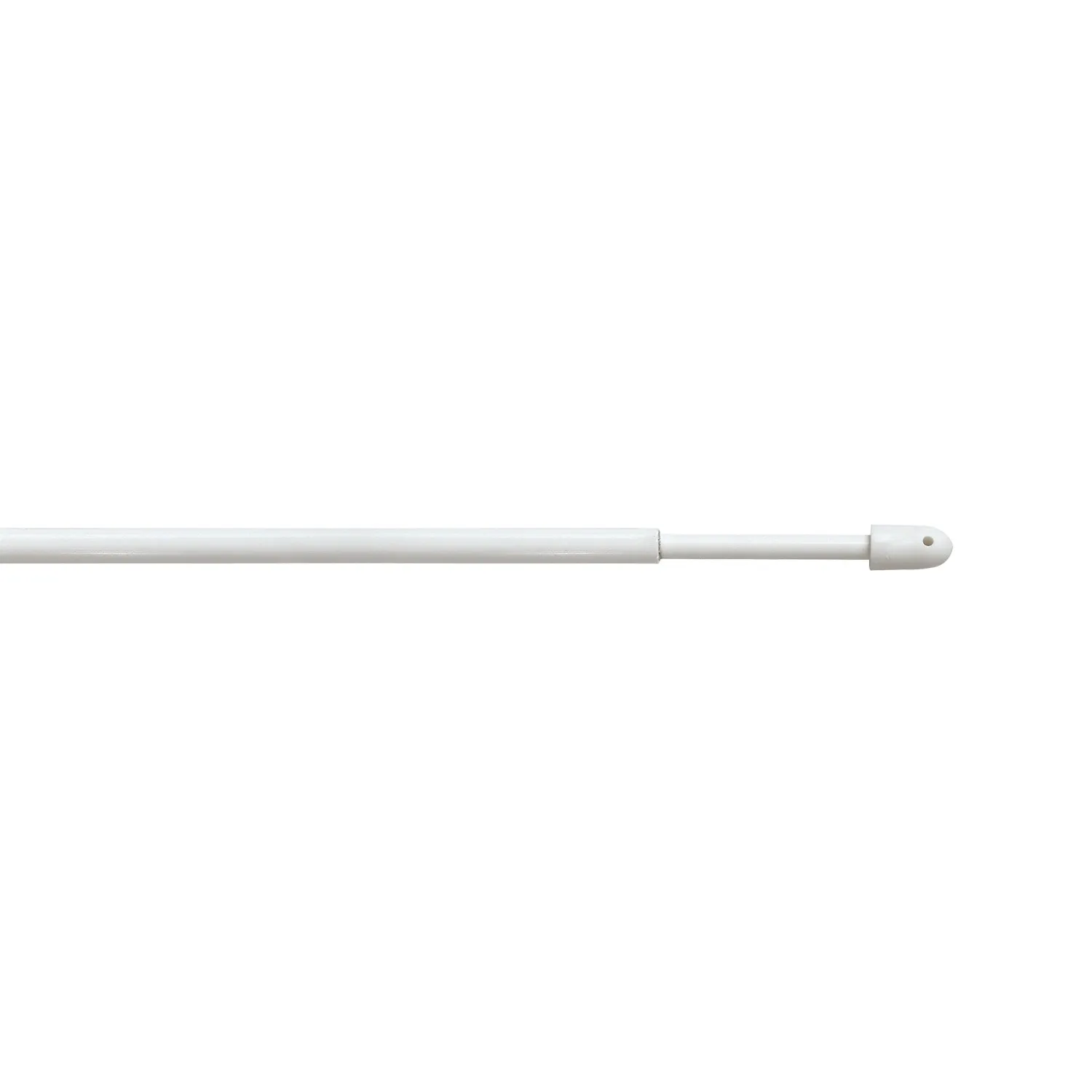 Astina per tenda Berlino a vite tonda 30/40 cm bianco 2pz