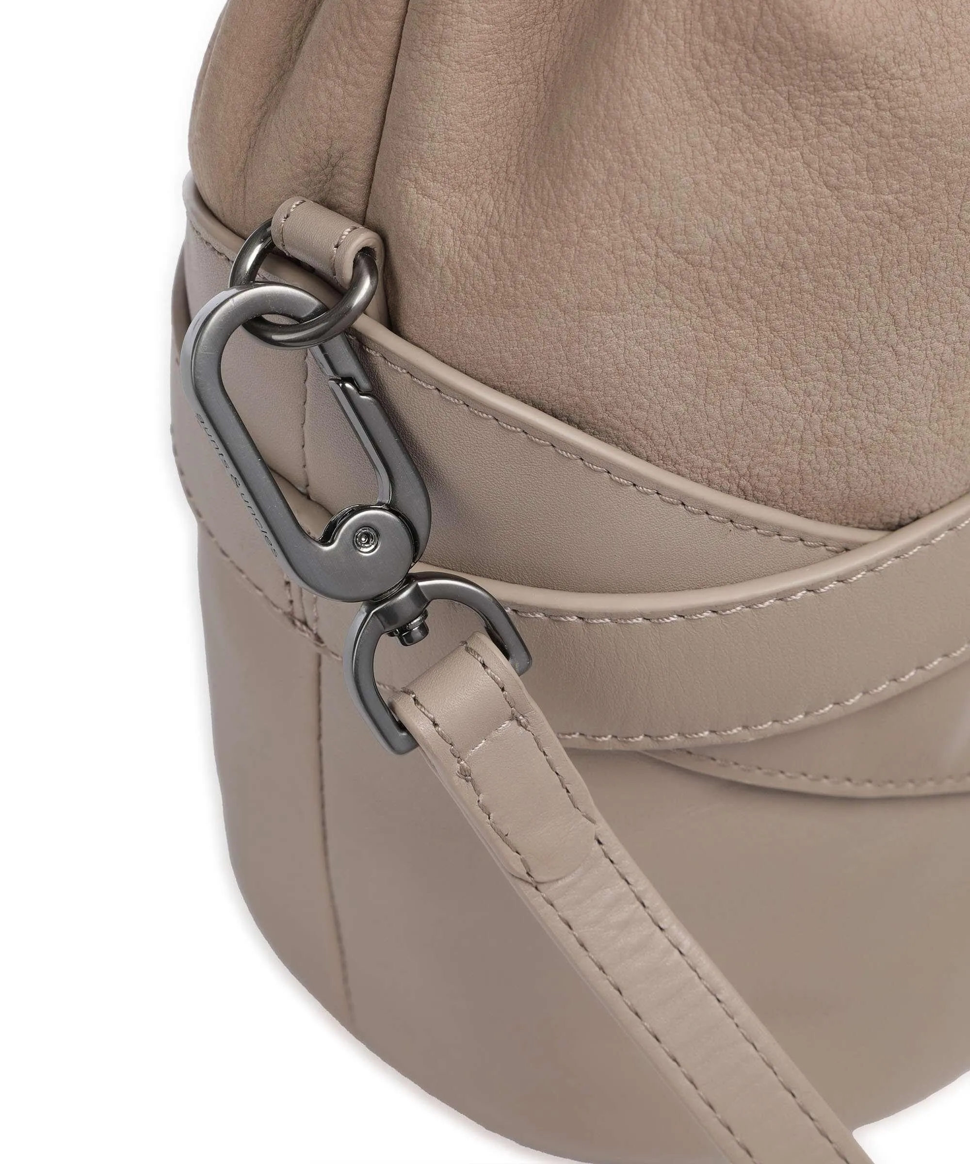  Aunts & Uncles Heavenly Meadow Bliss Borsa a secchiello pelle di vacchetta grana, pelle bovina ruvida beige  