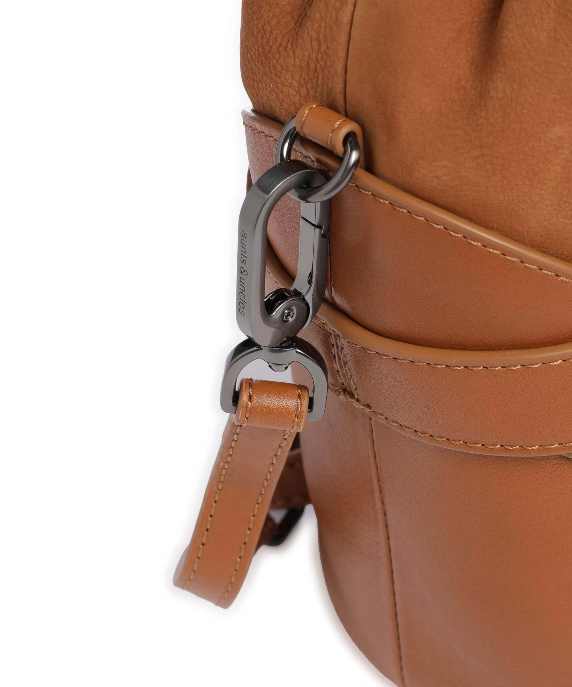  Aunts & Uncles Heavenly Meadow Bliss Borsa a secchiello pelle di vacchetta grana, pelle bovina ruvida marrone  