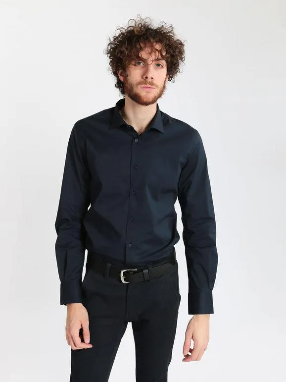 B-Style Chemise coupe classique en coton
