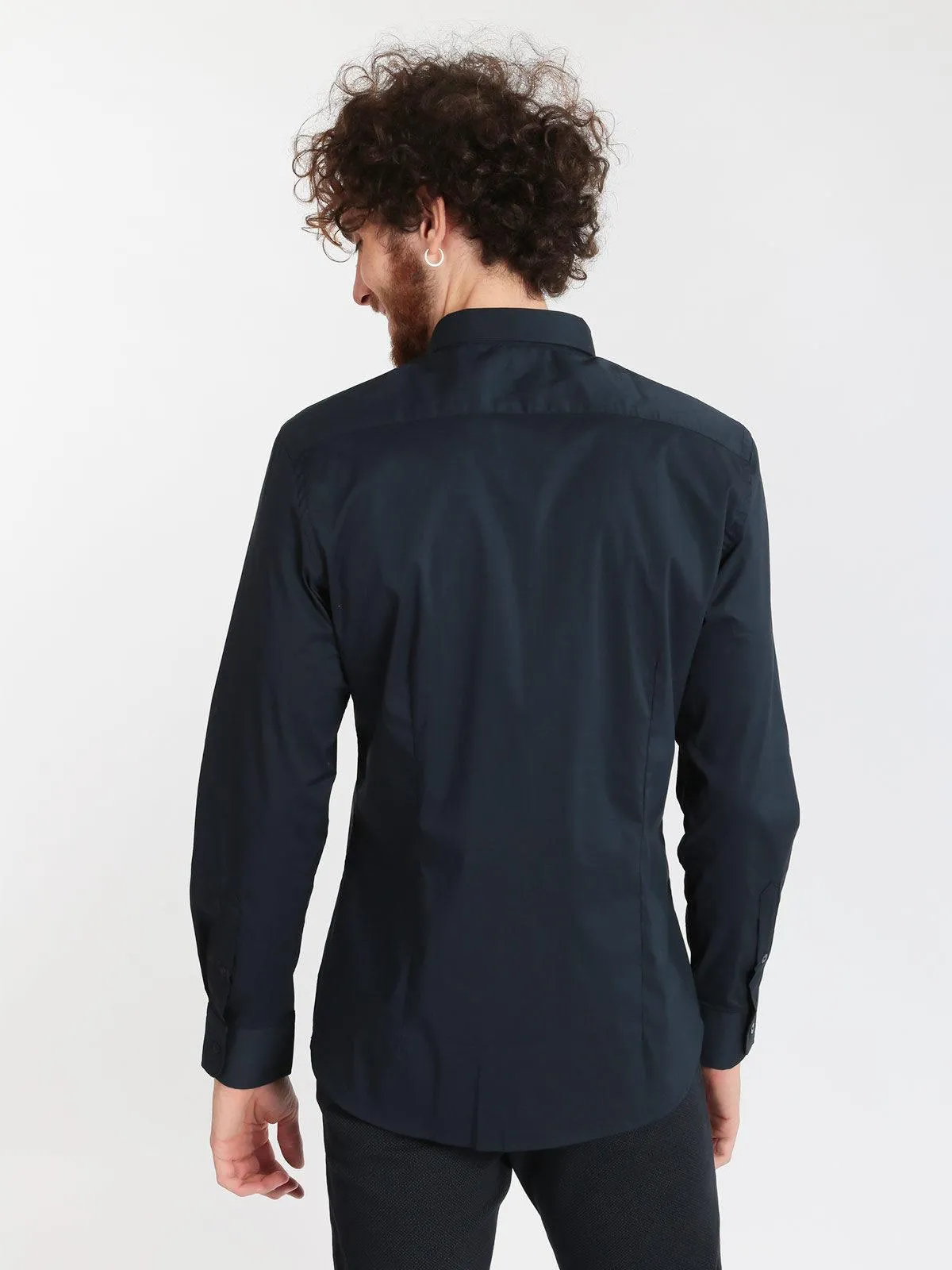 B-Style Chemise coupe classique en coton