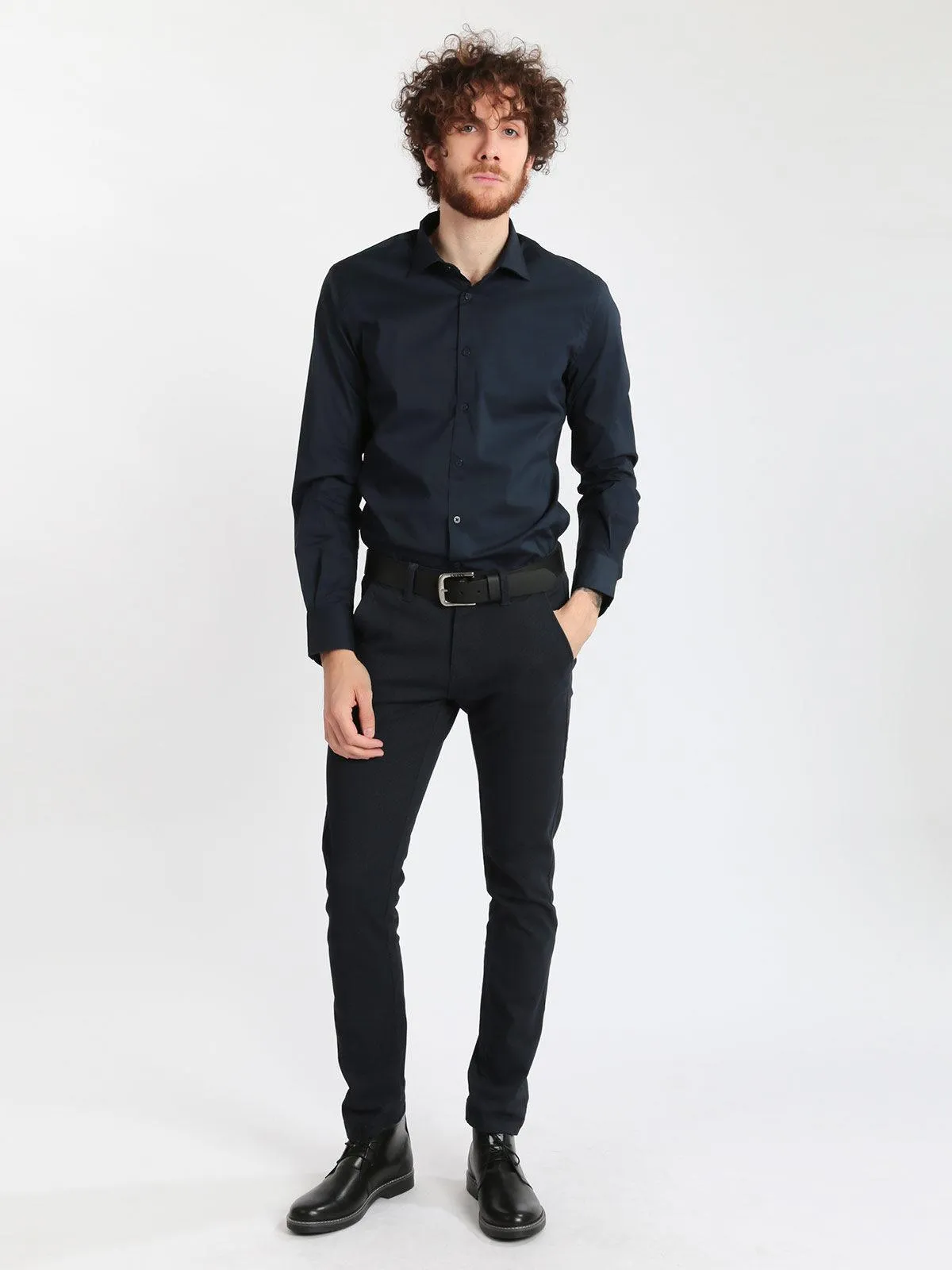 B-Style Chemise coupe classique en coton