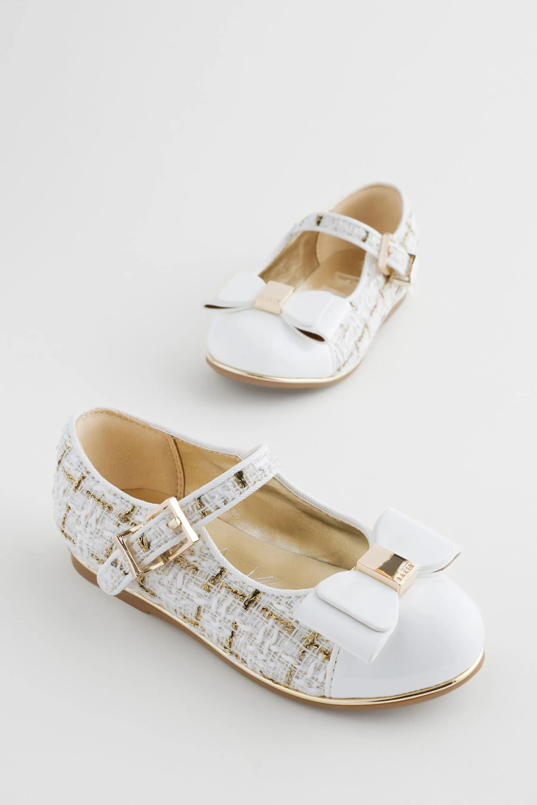 Baker by Ted Baker Ragazze Mary Jane Farfallino Occasioni Scarpe    