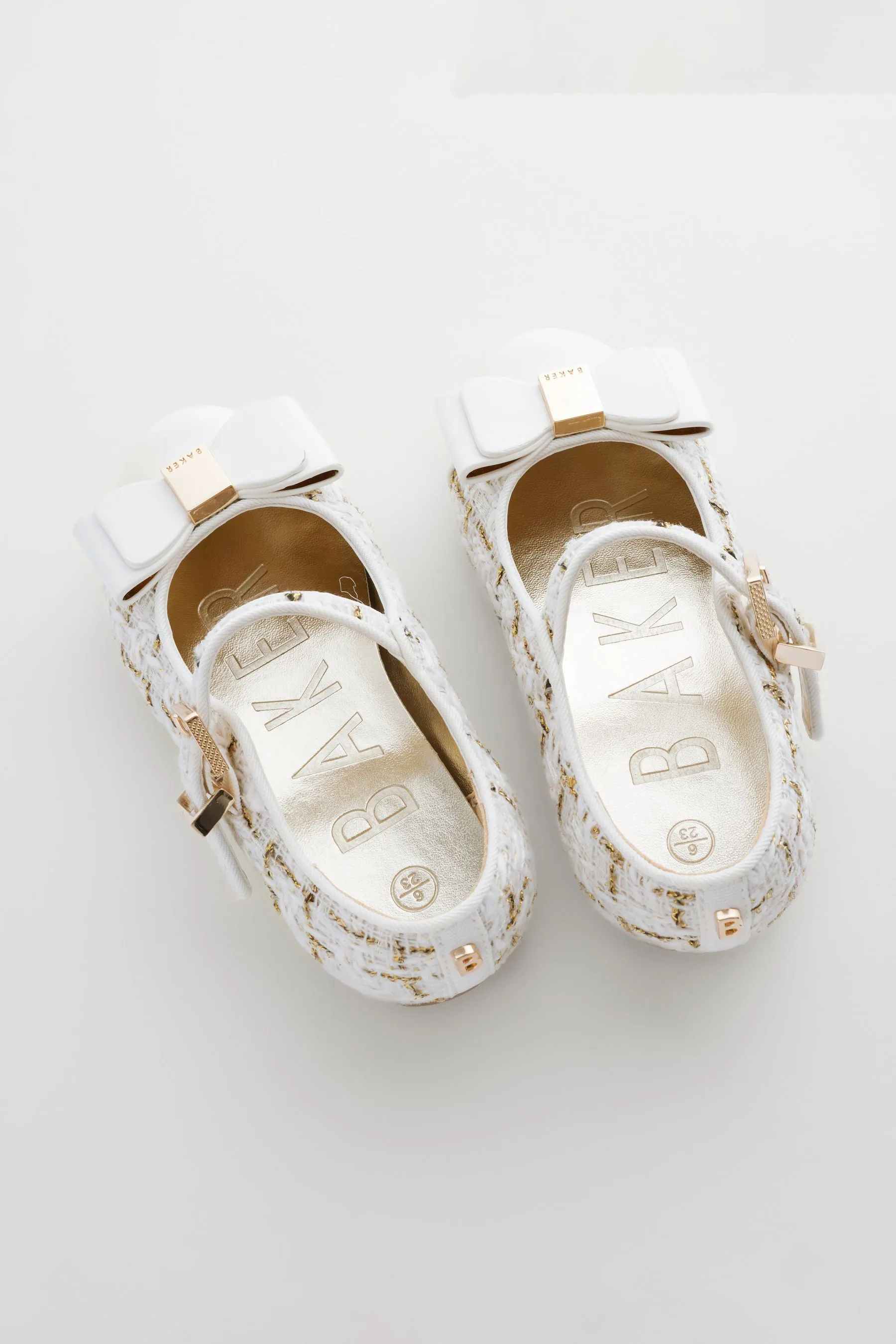 Baker by Ted Baker Ragazze Mary Jane Farfallino Occasioni Scarpe    