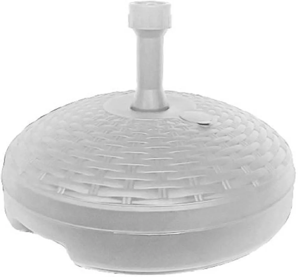 Base per ombrelloni tonda Ø 45 cm bianca