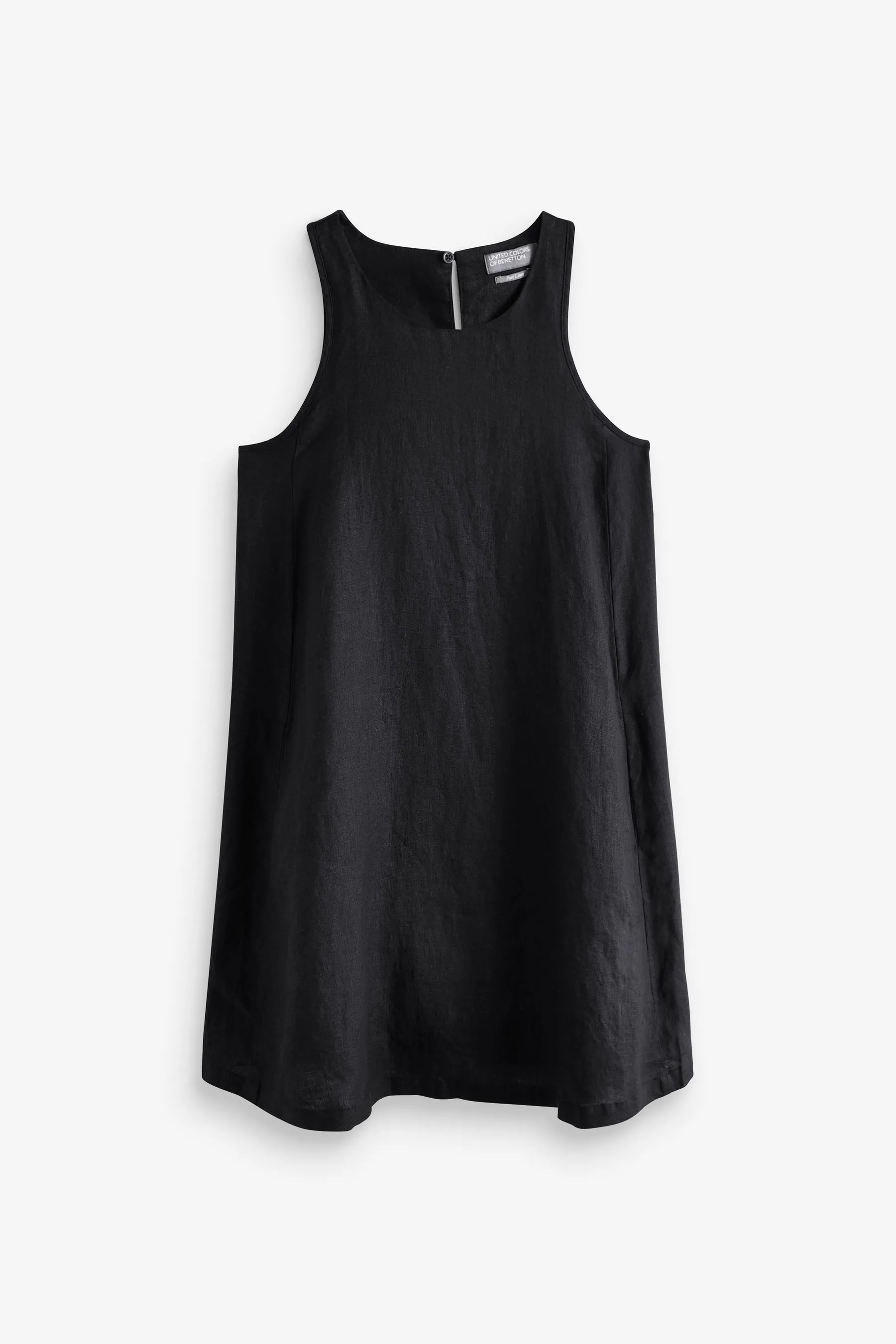 Benetton - Nero in lino - Abito
