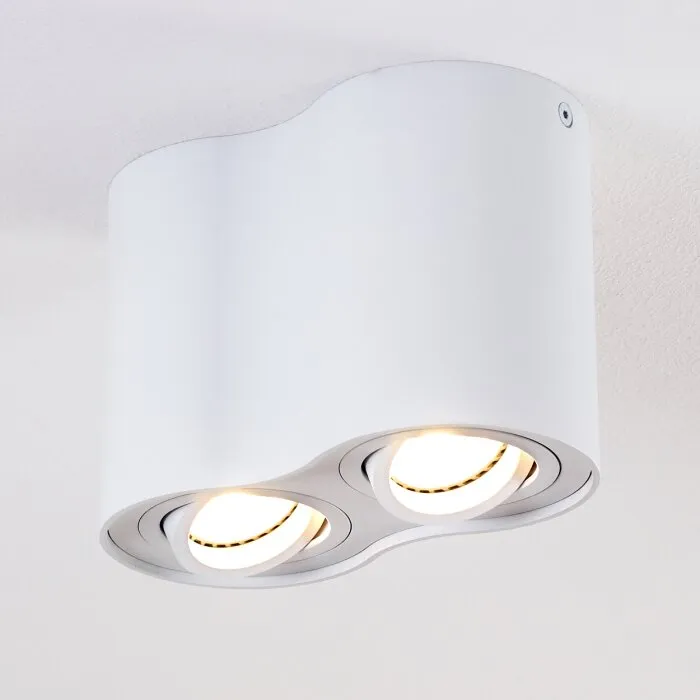 Betsie Plafoniera Bianco, 2-Luci