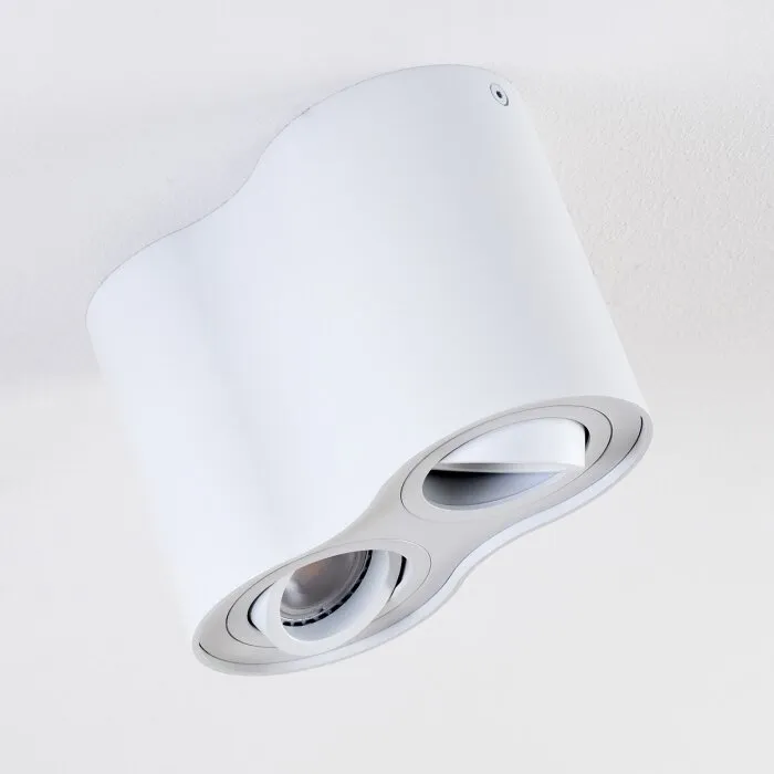 Betsie Plafoniera Bianco, 2-Luci