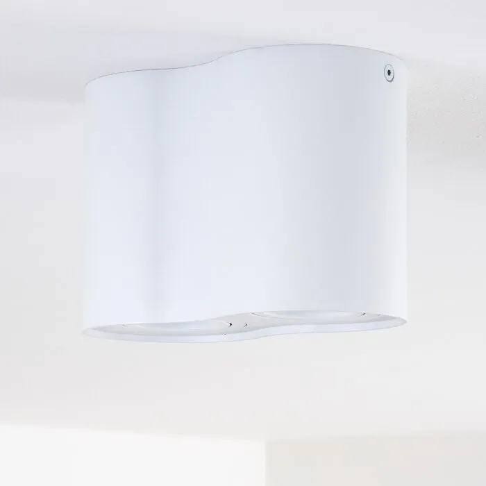 Betsie Plafoniera Bianco, 2-Luci