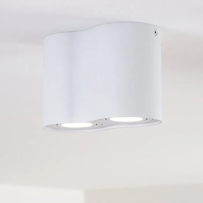 Betsie Plafoniera Bianco, 2-Luci