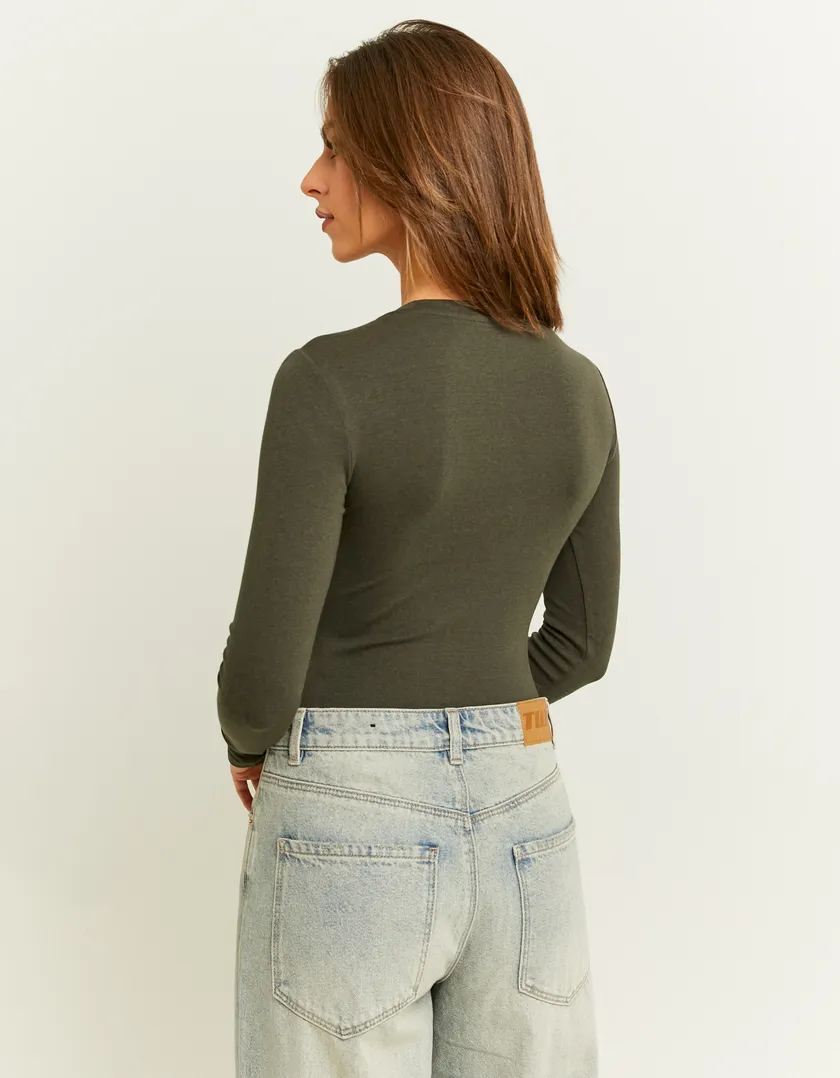 Body Basico Kaki  