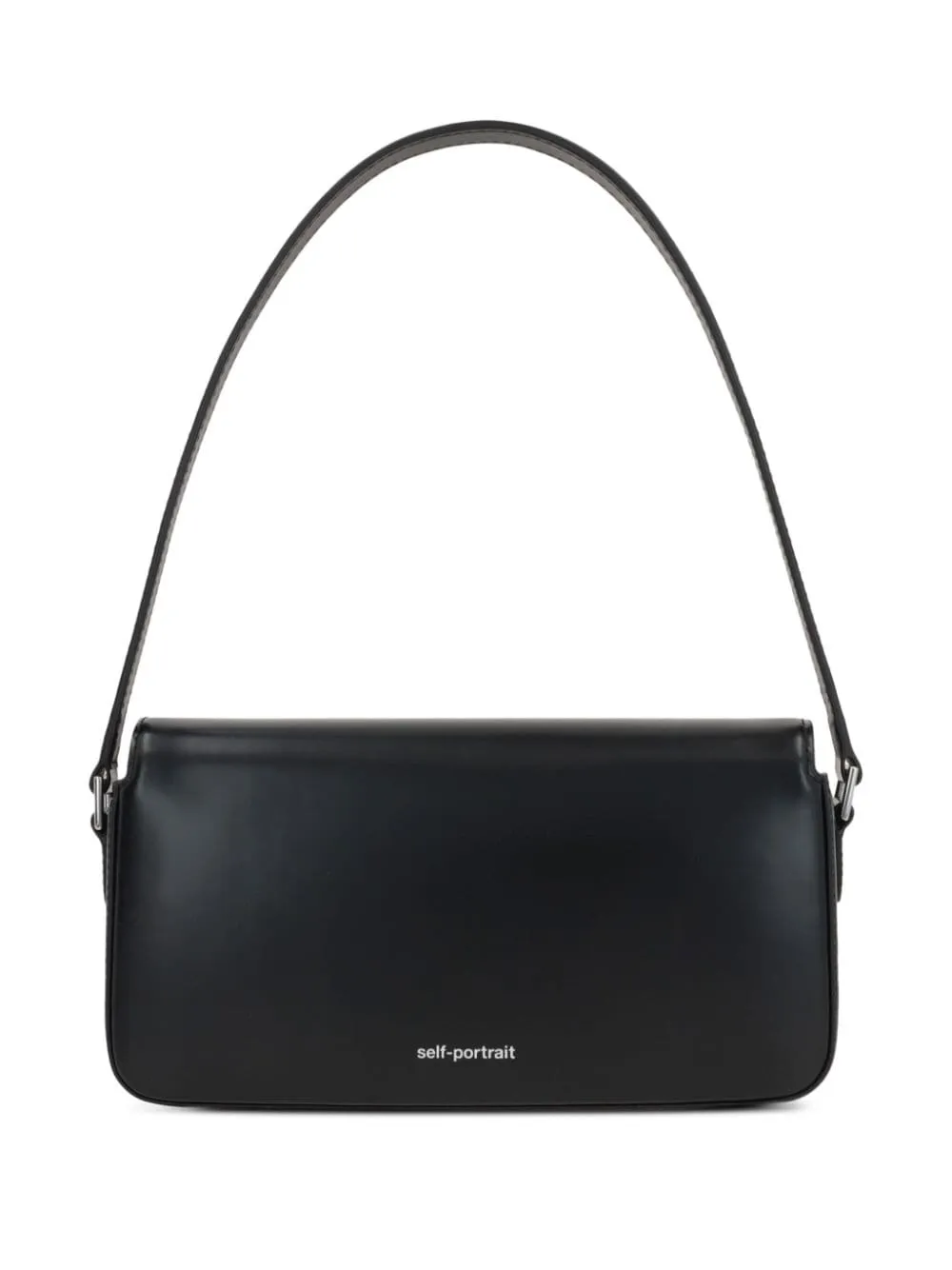Borsa a mano con fiocco in nero Self-Portrait - donna