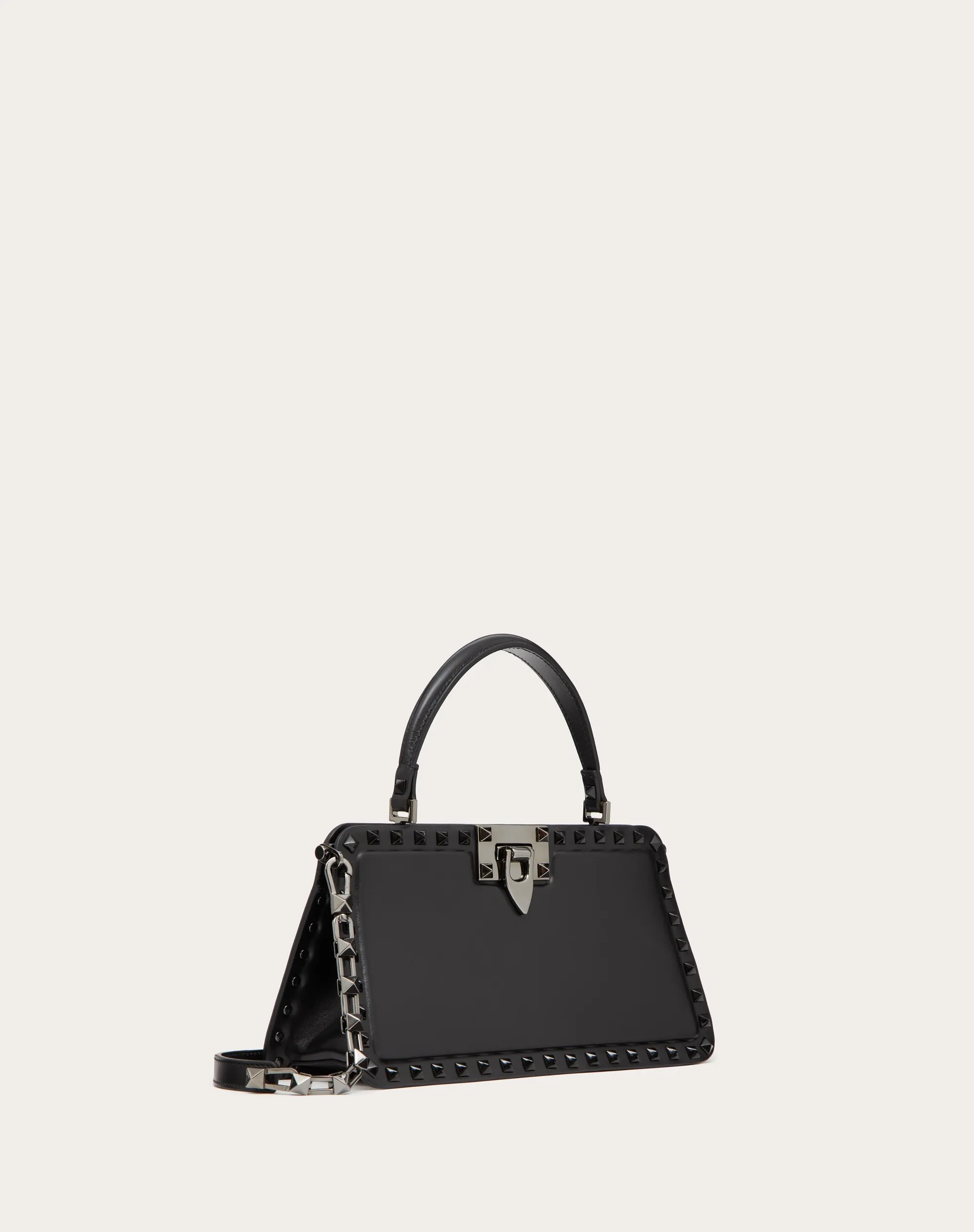 BORSA A MANO ROCKSTUD IN VITELLO