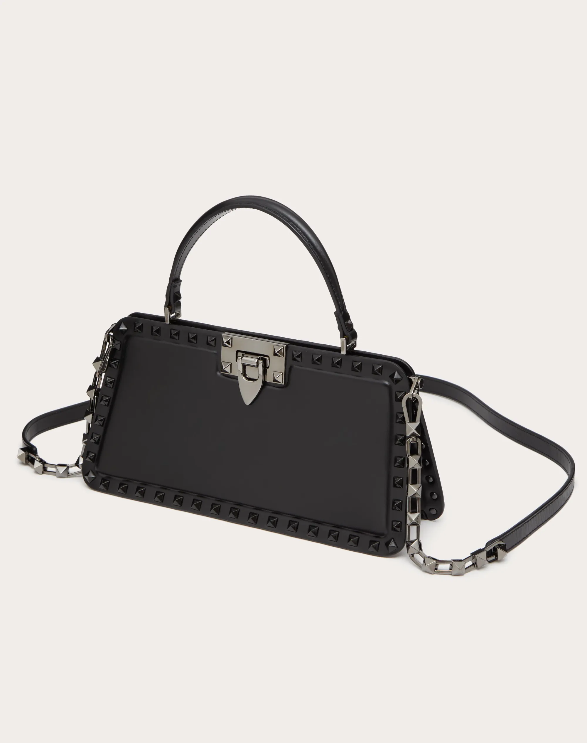 BORSA A MANO ROCKSTUD IN VITELLO
