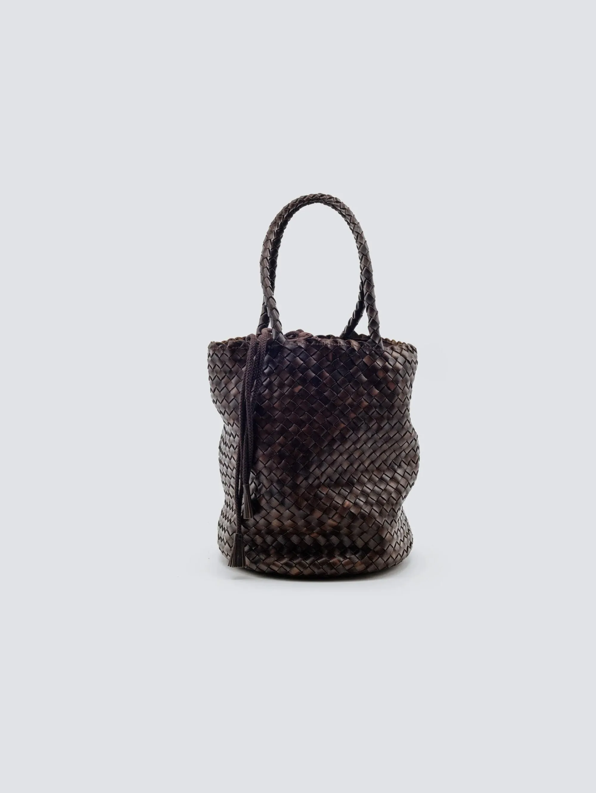 Borsa a Secchiello Jacky Bucket Marrone