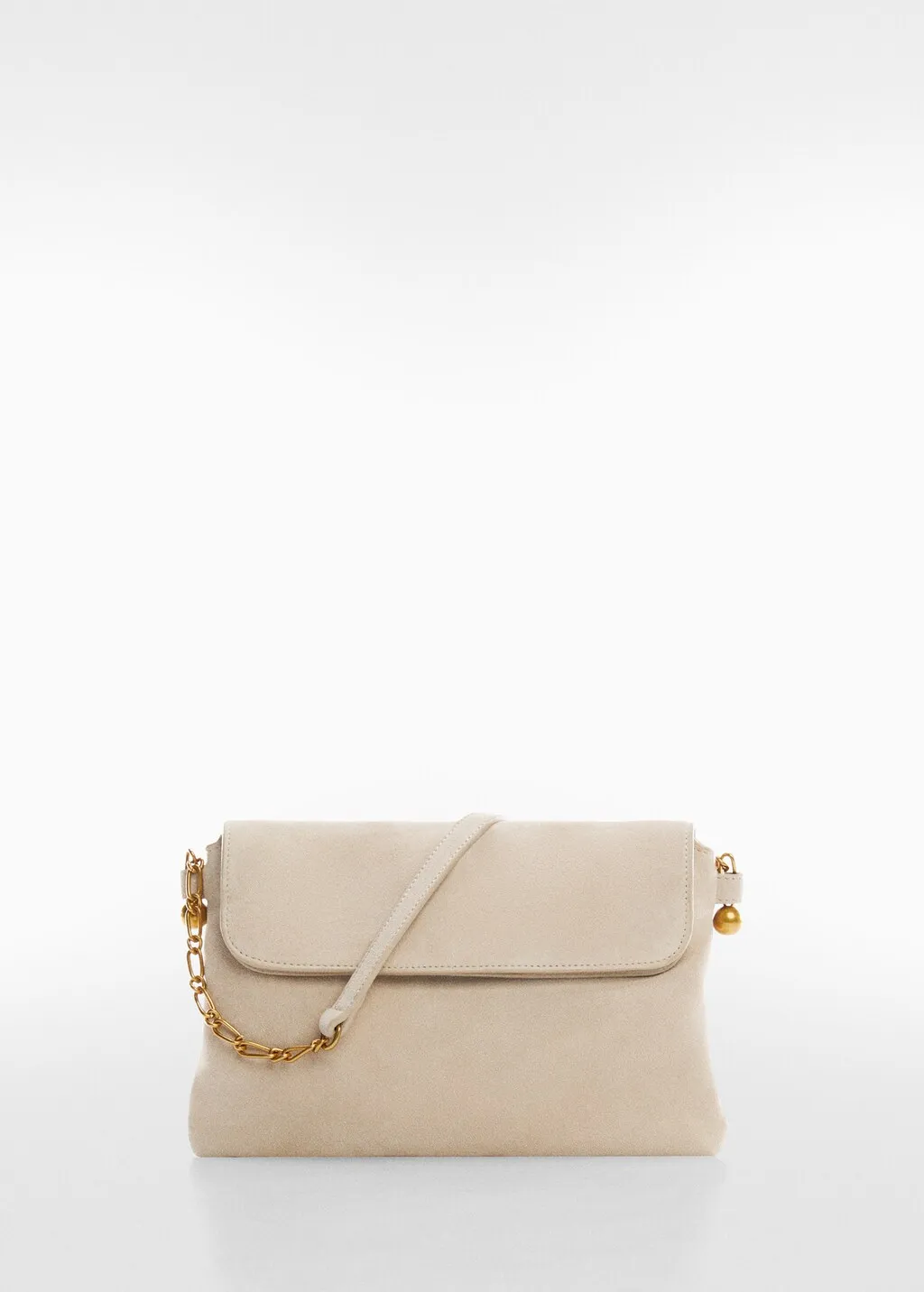 Borsa crosta di cuoio catena
