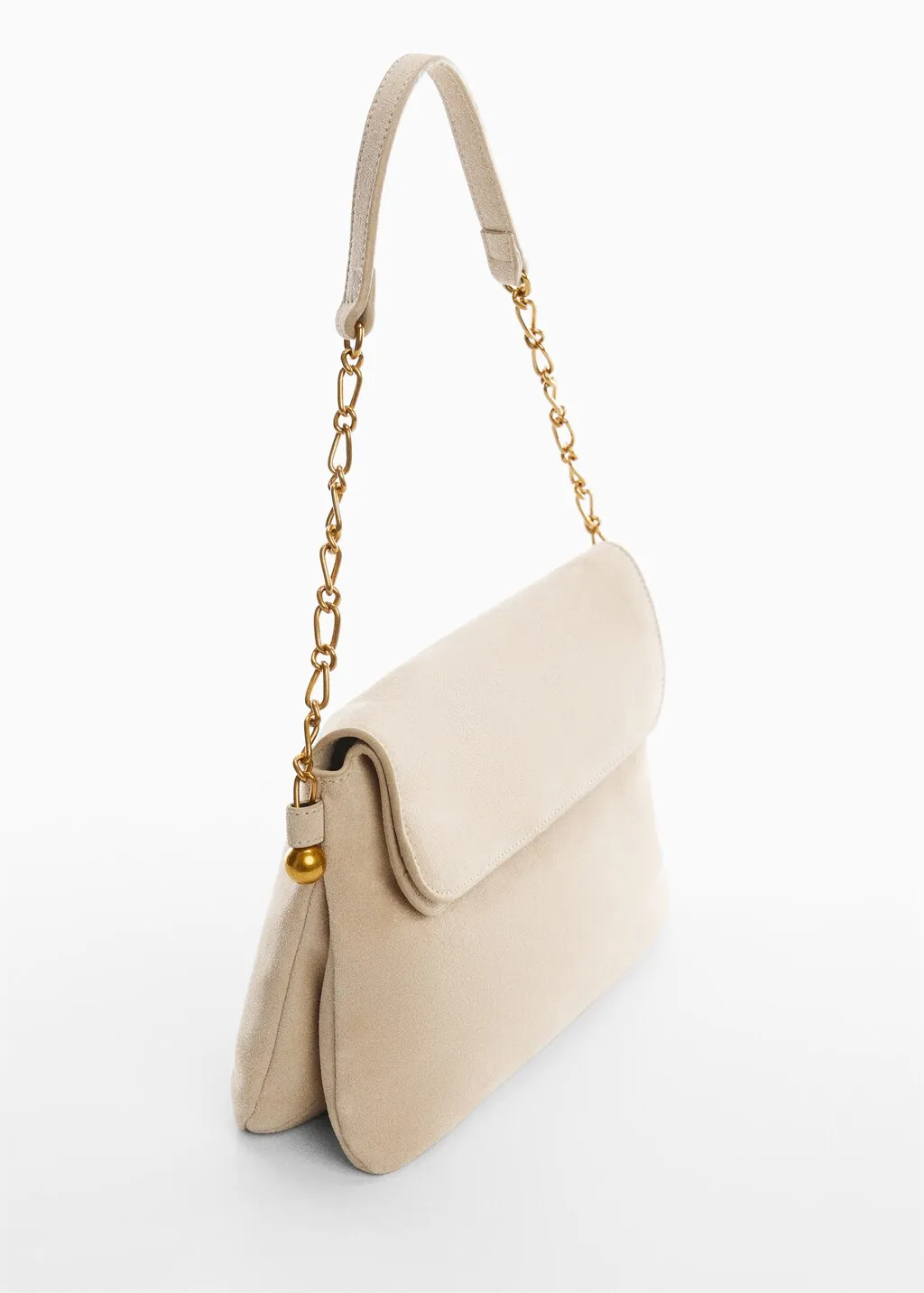 Borsa crosta di cuoio catena