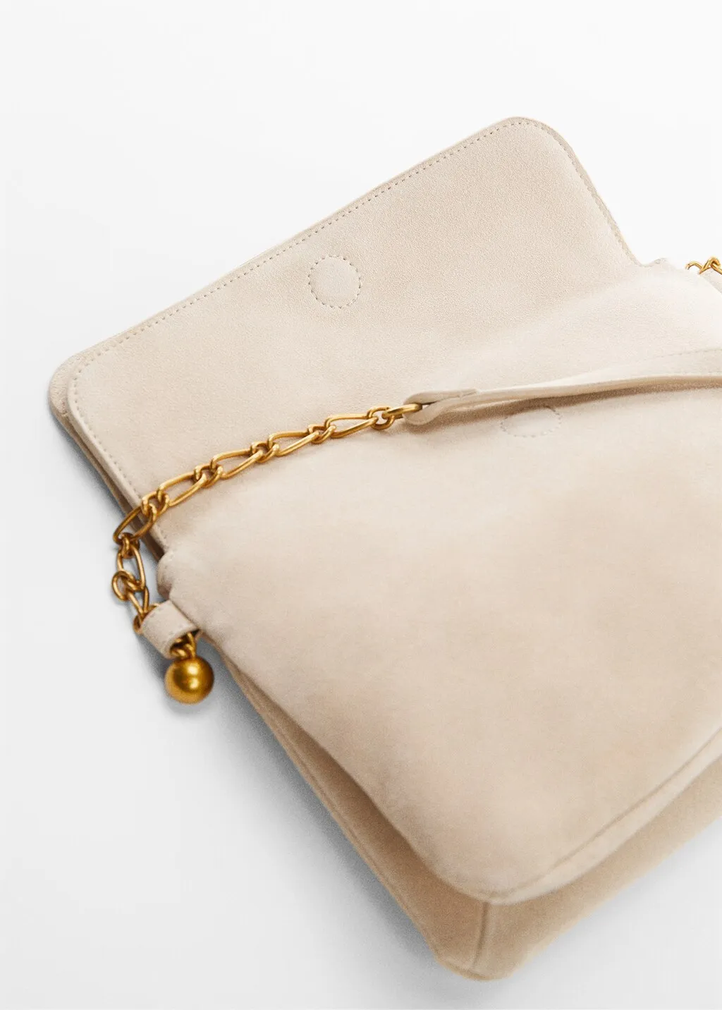 Borsa crosta di cuoio catena