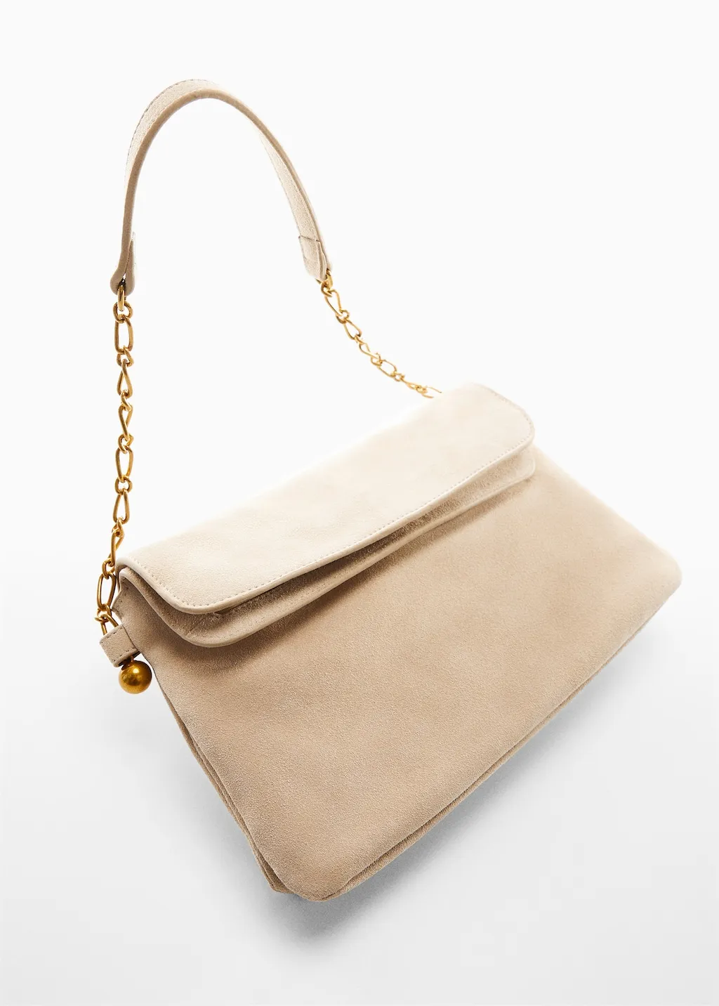 Borsa crosta di cuoio catena