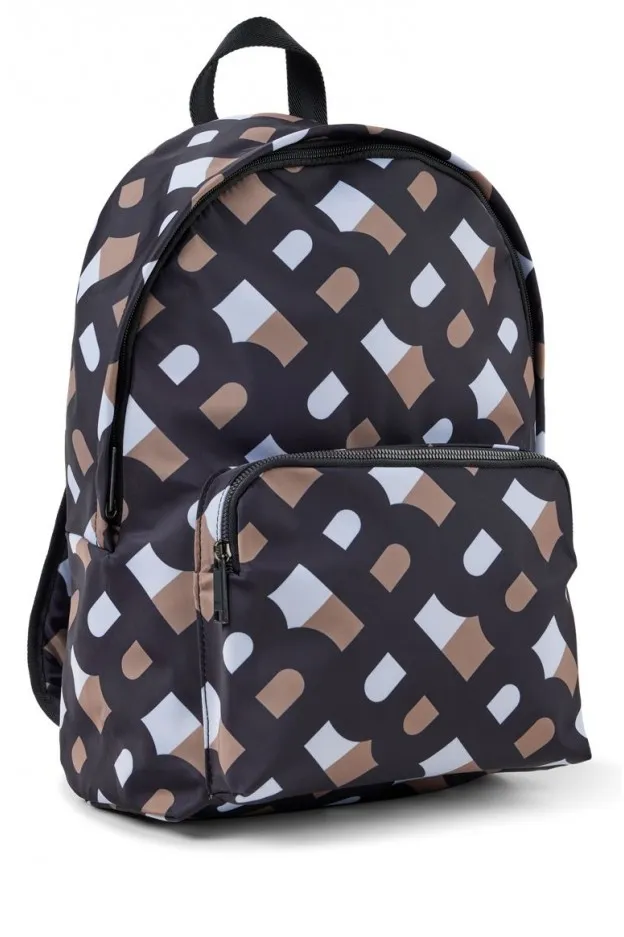 Boss - Hugo Boss Zaino in materiale riciclato con spallacci regolabili