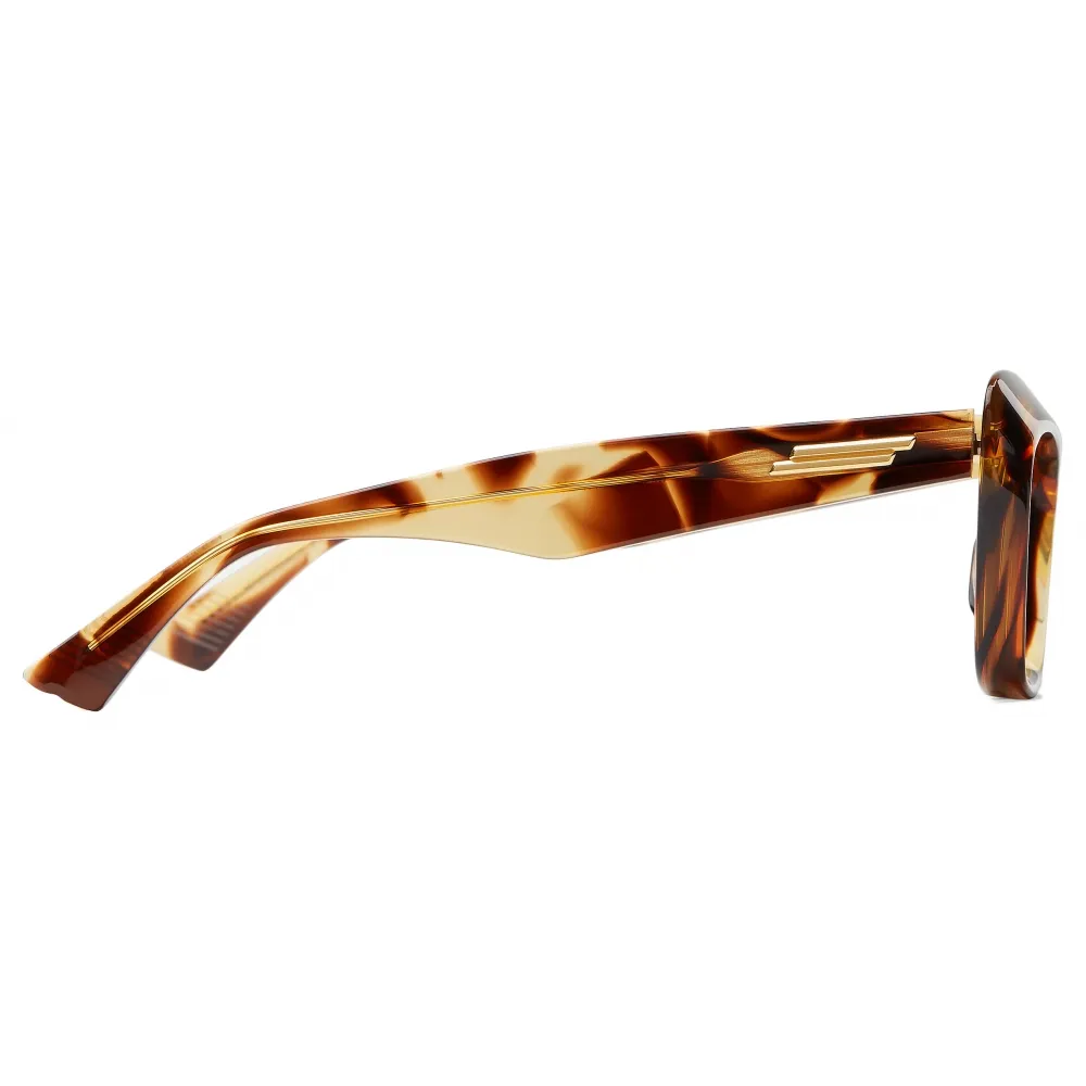 Bottega Veneta - Occhiali da Sole Cat-Eye Classic - Havana Marrone - Occhiali da Sole - Bottega Veneta Eyewear