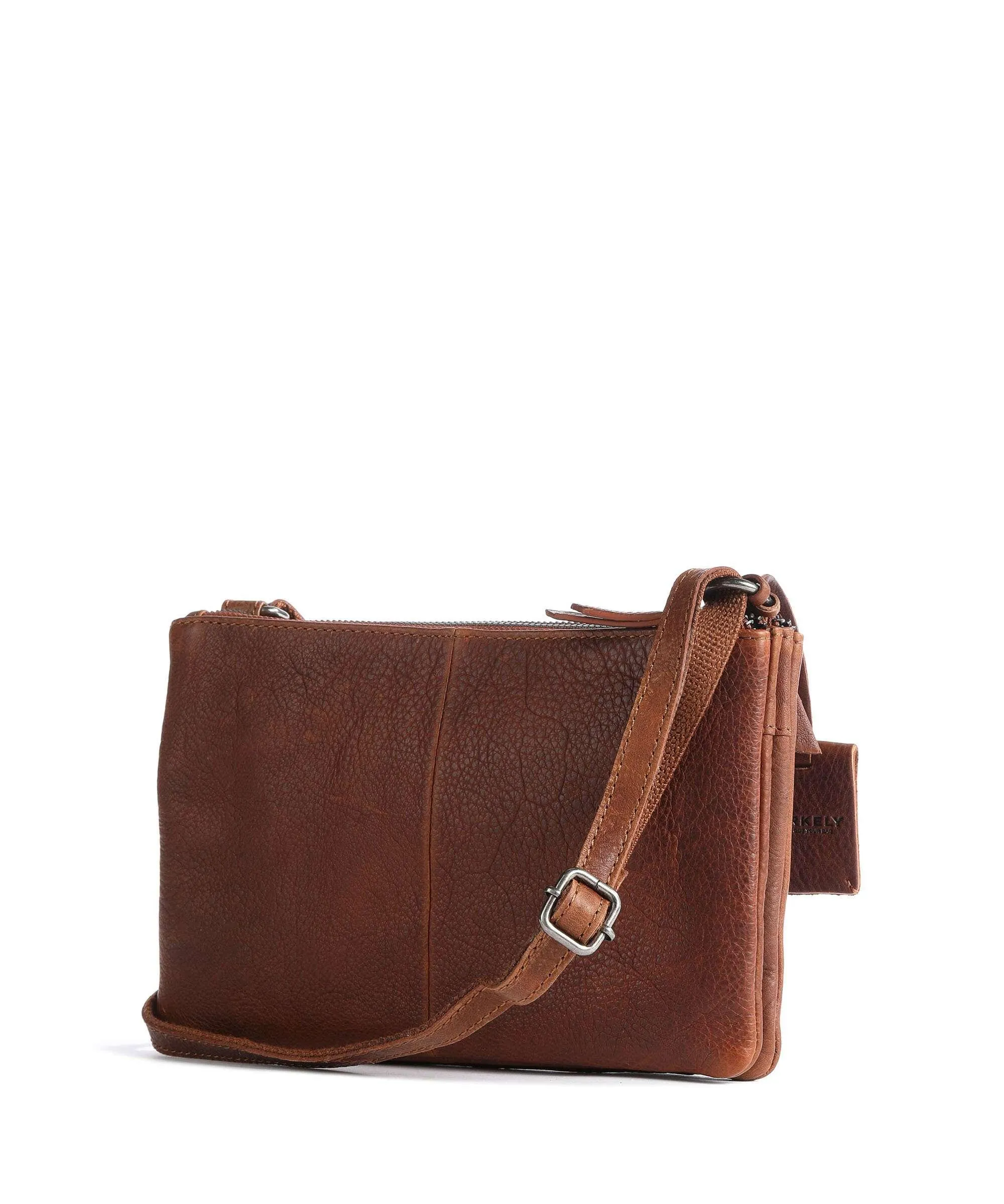 Burkely Antique Avery L Borsa a tracolla pelle granulata cognac  